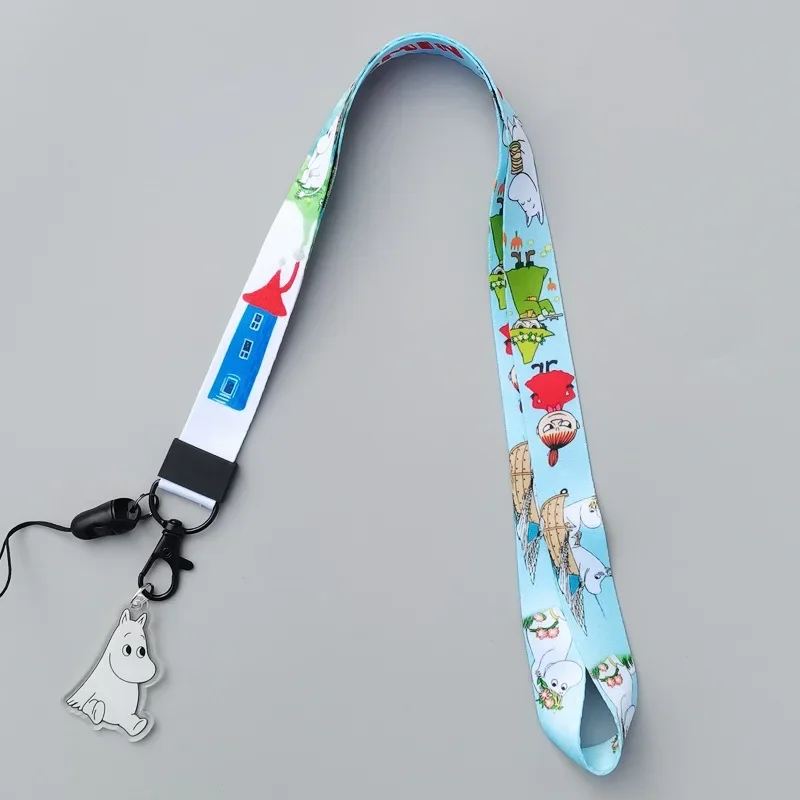 Lanyard Badge Holder - M-Moomins - Cordón para Teléfono Móvil