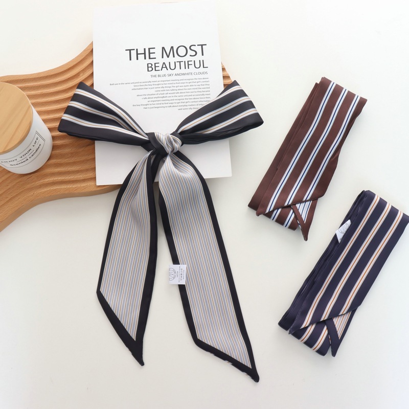 2025 nueva bufanda de seda peq - Silk Tie Striped reseña y precio