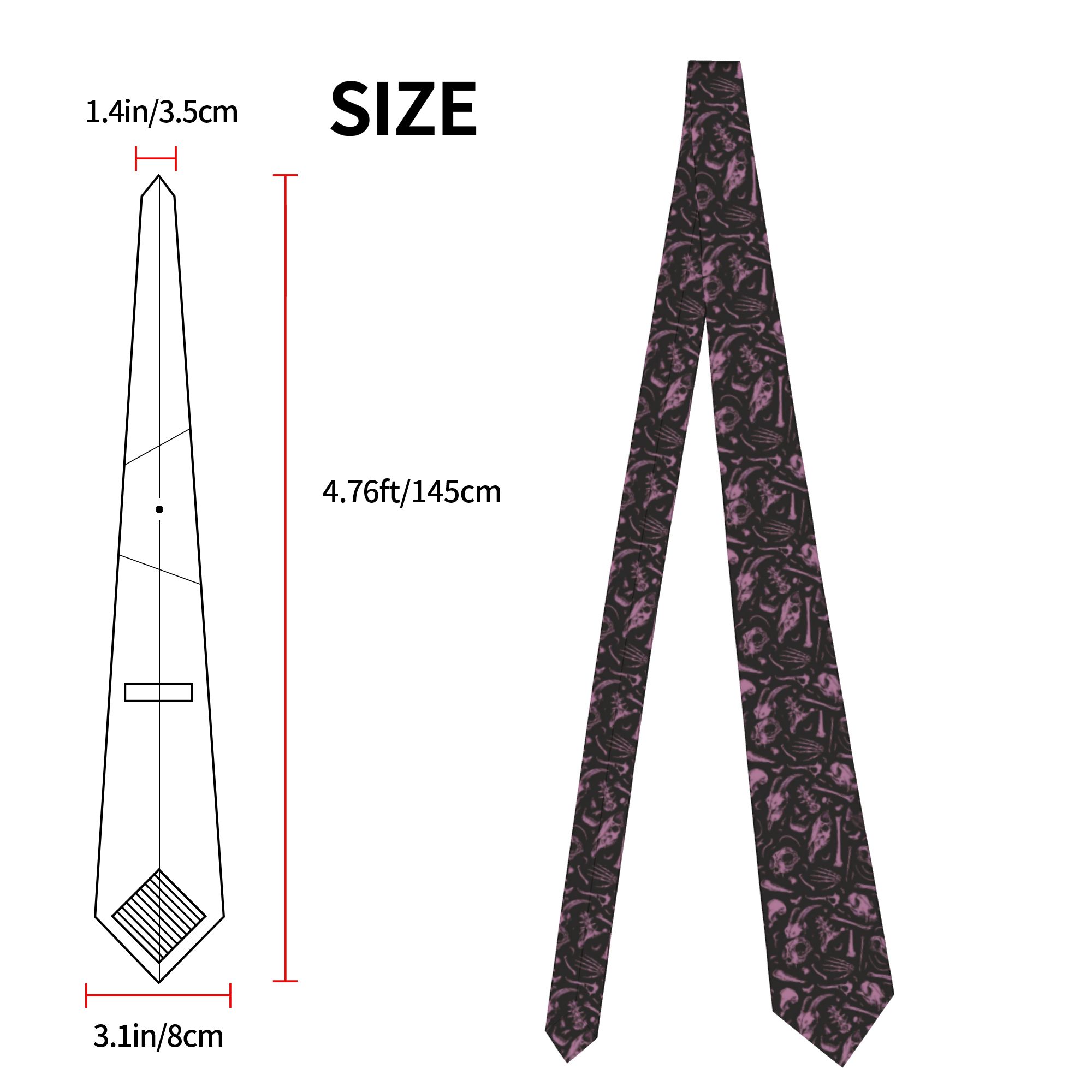 Corbata Gótica Coqueta de Hall - Skinny Tie Men reseña y precio